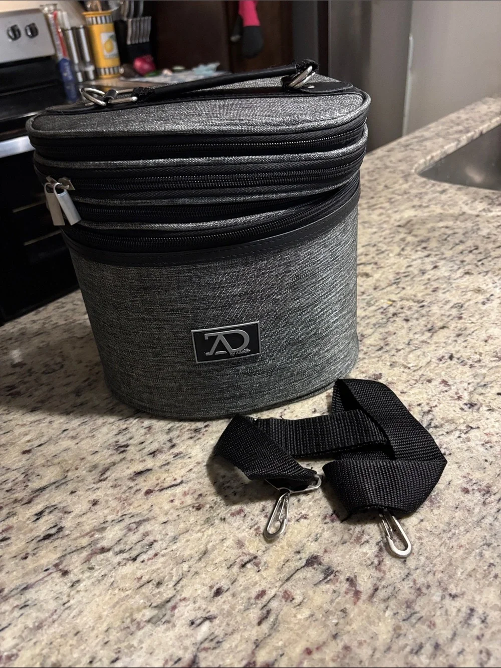 Hair Accessories Wig Travel Case - Gray